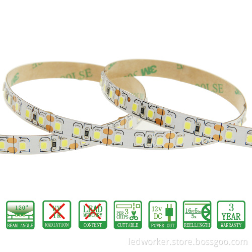 12V/24V 2835 LED Strip - 8mm/6mm/4mm Wide Options